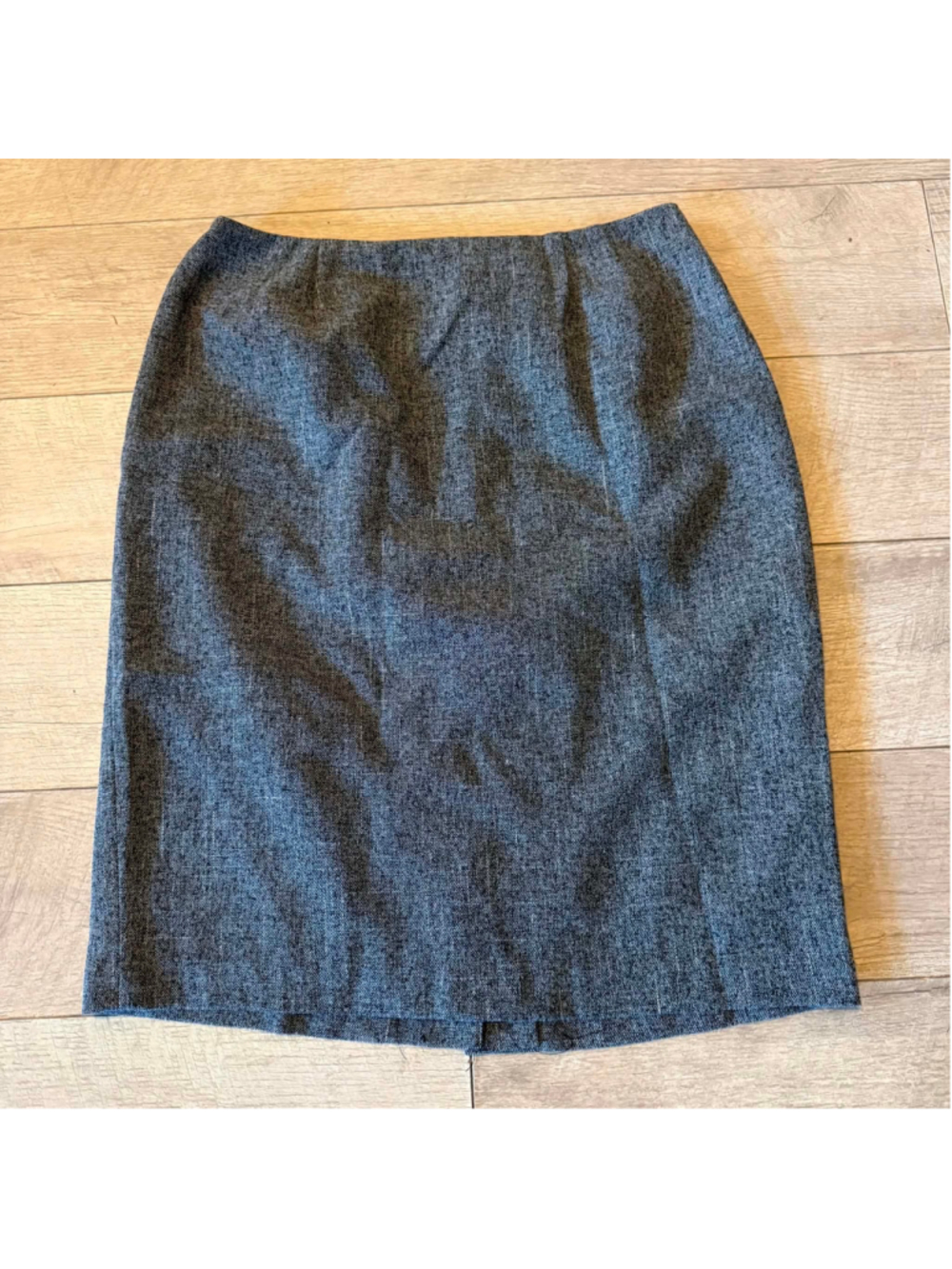 Women's Larry Levine Pencil Skirt Size 14 Grey Black